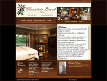 Tablet Screenshot of mountainbrooksuiteshighlandsnc.com